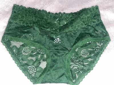 Aerie Green Lace Boybrief Panties Size Small NWT - Image 1 of 2