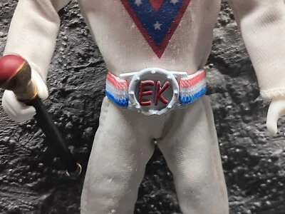 Juego de cinturón y hebilla Evel Knievel personalizado ideal #1 Foto 1 de 4