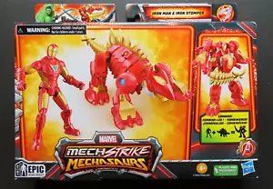 Mech Strike Mechasaurs Iron Man Marvel 4 Inch Figure Iron Stomper - Picture 1 of 2