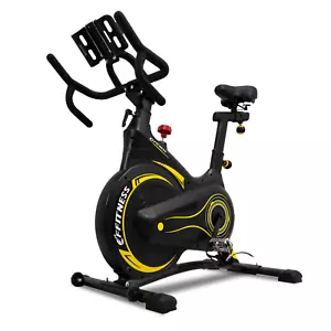 INDOOR BIKE CYCLETTE PROFESSIONALE CASA PALESTRA CARDIO CYCLING VOLANO DA 13KG - Foto 1 di 10