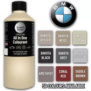 Leder Reparatur Lack färben für BMW Autositze und Innenausstattung. 62 Farben 250ml - Bild 1 von 66