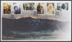 NEW ZEALAND FDC 2003 LORD OF RINGS S/A SET 6 STAMPS (ID:F1900 (5/11) - Picture 1 of 1