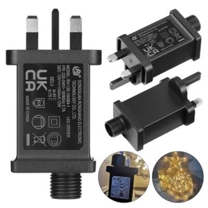 String Light Power Adapter UK Plug AC 110V To DC 12V 1A LED Transformer - Picture 1 of 12