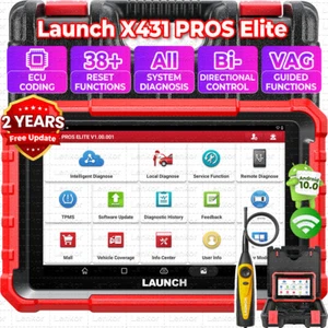 2025 LAUNCH X431 Pro Elite V+ PRO5 PAD V Bidirectional Diagnostic Scanner Coding - Picture 1 of 13