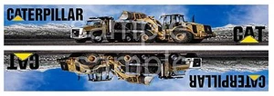 1/87 HO SCALE 53' CAT EQUIPMENT CUSTOM SEMI TRAILER DECAL CUSTOM SIZES AVAILABLE - Picture 1 of 1