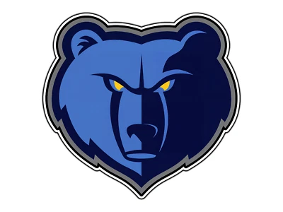 Memphis Grizzlies Logo #1 Basketball Sticker Waterproof Vinyl Decal Car