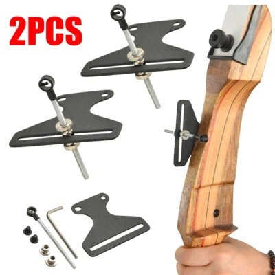 2PC 1Pin Archery Sight Simple Single Recurve Bow Hunting Accessories Collimation - Image 1 of 4