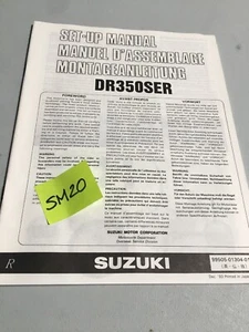 Suzuki Dr350SE 1994 R DRSE 350 Manual De Preparación Y Montaje - Imagen 1 de 8