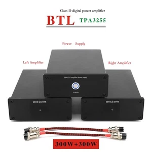 300W+300W TPA3255 Class D Split Type Digital Power Amplifier With XLR Input - Picture 1 of 8