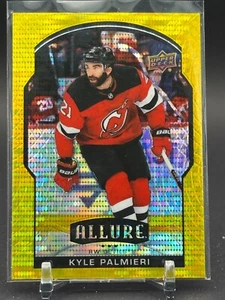 2020-21 Upper Deck Allure Kyle Palmieri Yellow Taxi #48 Devils - Picture 1 of 2