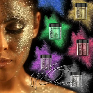 Stargazer Cosmetico Sciolto GLITTER Shaker per Viso Corpo Capelli Unghie Occhi Labbra - Foto 1 di 31