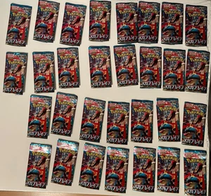 Pokémon TCG 30 Japanese Mega Brave (Empty) Packs (No Cards) - Picture 1 of 4