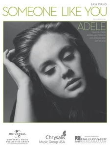 Someone Like You Canzone di Adele per Pianoforte Facile Spartiti Testo Hal Leonard - Foto 1 di 1
