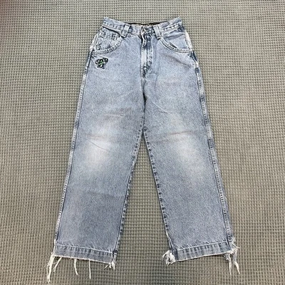 Pantalones de mezclilla vintage JNCO Woody The Termite talla 14 (26x25) Foto 1 de 4