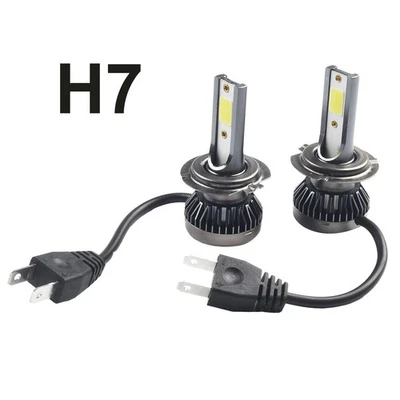 110W Bulbs Headlight Super Bright 20000LM 270 Degrees Waterproof 2PCS 6000K - Image 1 of 4