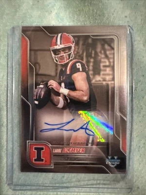 2025 Bowman Chrome University LUKE ALTMYER Chrome Prospect Auto #BCALA - Image 1 of 2