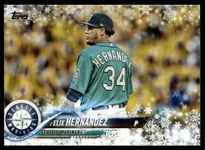 2018 Topps Holiday Felix Hernandez #132 - Picture 1 of 2