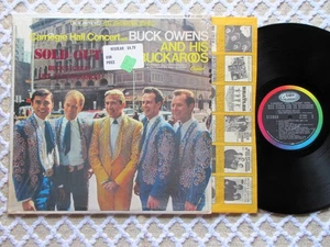 BUCK OWENS *Carnegie Hall Concert* 1966 Stereo In Shrink w/Hype Stkr. Capitol LP - Picture 1 of 2