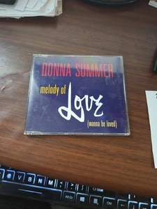 #293 Donna Summer – Melody Of Love (Wanna Be Loved) 4-track CD single remixes - Picture 1 of 2