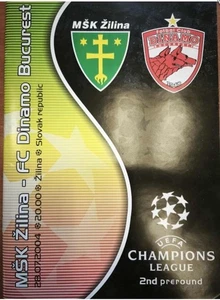 Programme ZILINA Slovakia - DINAMO Bucharest Romania 2004-2005 - Picture 1 of 1