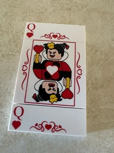 LEGO Disney 100 Villanos Alicia en el País de las Maravillas Reina de Corazones Tarjeta 43227 SOLO - Imagen 1 de 2