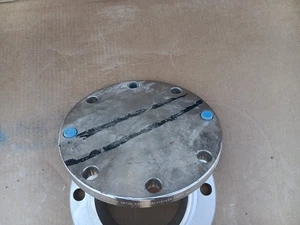 Brida ciega 6" acero inoxidable 150 psi B16.5 SA182 F304/304L # 101293 04/11 - Imagen 1 de 3