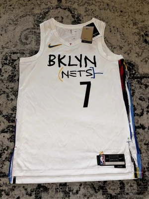 Nike Brooklyn Nets City Edition Kevin Durant Swingman Jersey Mens Size Medium - Image 1 of 4