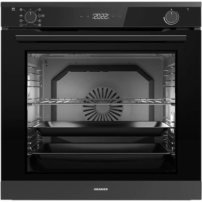 Oranier Pyrolyse Einbaubackofen EBP620 autark 9 Funktionen 3 Teleskopvollauszüge - Bild 1 von 4