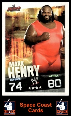 Topps Slam Attax WWE 2009 Mark Henry Foto 1 de 2