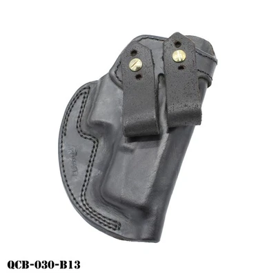 Kramer G19 Glock 19 Holster Black Leather ~ RH ~ USED US Government Surplus - Image 1 of 4