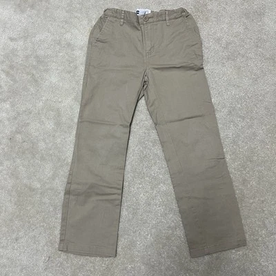 Old Navy HUSKY Straight Built-In-Flex Boy's Size 10 NWT Khaki Pants - Image 1 of 4