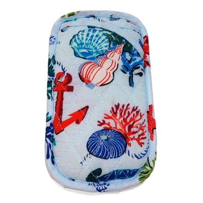 ❤️ Estuche blando doble anteojos Vera Bradley Anchors Away Sealife Shore Foto 1 de 2