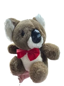 VTG Vintage Russ Paul Sebastian Plush Koala With Red Bow Tie 8” NWT - Picture 1 of 5