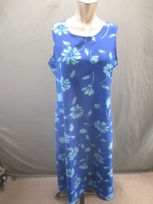 Kathie Lee Collection Size 12 Womens Floral Back Zip Sleeveless Maxi Dress 953 - Image 1 of 4