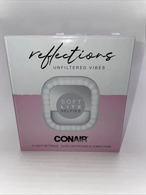 Clip para selfies Conair Reflections Soft Lite para teléfonos y computadoras Foto 1 de 4