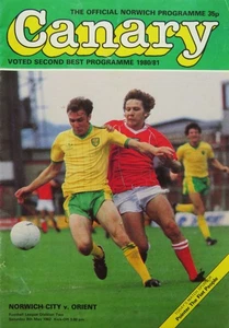Norwich City v Orient 1981-82 - Division 2 - 8 May 1982 - Picture 1 of 1