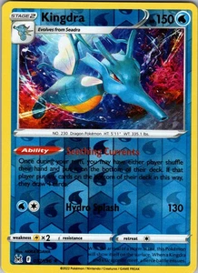 Kingdra Deck Exclusives Reverse Holo 037/196 Near Mint - Picture 1 of 2