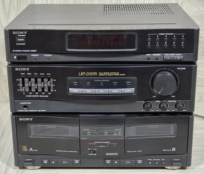 SONY LBT-D107R Compact Hi-Fidelity Stereo System w/Remote - READ DESCRIPTION -  - Image 1 of 3