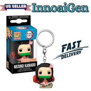 Funko Pocket POP! Schlüsselanhänger Demon Slayer - Nezuko Neuheit Sammlerstück Mini Figur - Bild 1 von 4
