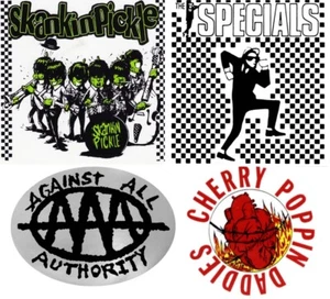 Ska Punk Sticker Lot 4 Skankin' Pickle Specials Against All Authority Vintage - Bild 1 von 1