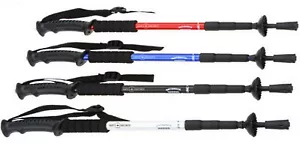 Nordic Walking Stöcke Paar 2 Stück mit Teleskop Länge von 100cm bis 135cm - Bild 1 von 12