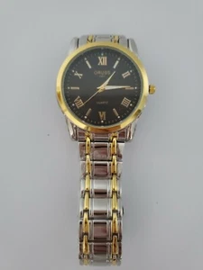 Nagelneue Herren ORUSS Uhr Schwarz N Gold  - Bild 1 von 8