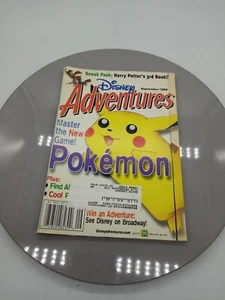 September 1999 Disney Adventures Pokemon Harry Potter's 3rd Book GUC - Picture 1 of 2