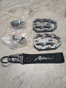 Billet Footrest foot pegs HONDA NC700X NX700S 2014 2015  2016 2017 2018 2019 +20 - Picture 1 of 9