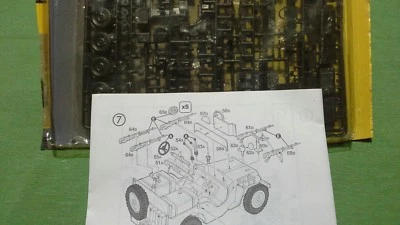 COMMANDO CAR - SCALA 1/35 - MARCA ITALERI- MODELLINO STATICO - Immagine 1 di 2