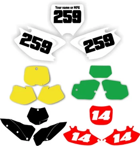Number Plate background Graphics Kit fits Test Test Test - Bild 1 von 13