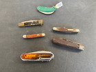 Estate Vintage Men's Lot Of 6 Old Pocket Knives  Sheffield Old Timers