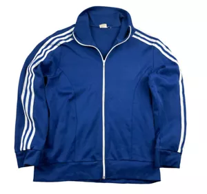 Chaqueta de colección adidas talla D6 aprox. M chaqueta de pista años 80 chaqueta de entrenamiento AJ20 - Imagen 1 de 6