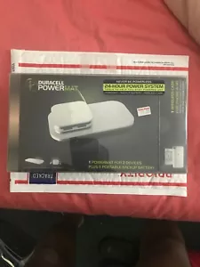 Duracell Powermat Wireless Charger for 2 Devices (PMA compatible) White NIB - Picture 1 of 6