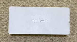 48V 0.5A 24W Gigabit PoE Injector, power supply For IEE802.3af/at. PoE - Photo 1/3